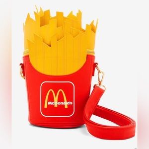NWT Loungefly McDonald’s Fries Figure Crossbody Bag